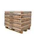 Exklusive Buchen-Hartholzbriketts DIN 51731 / FSC-zertifiziert – Halbe Palette 480 kg