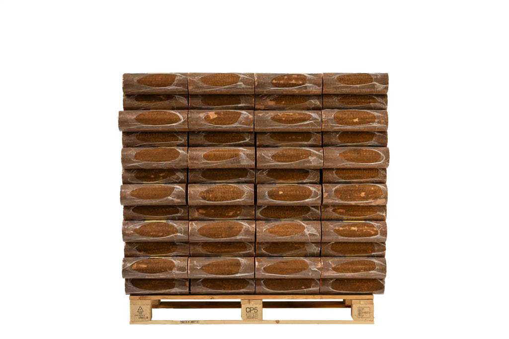 Pollmeier Premium Plus Buchenholzbriketts – PEFC-zertifiziert – Palette 960 kg