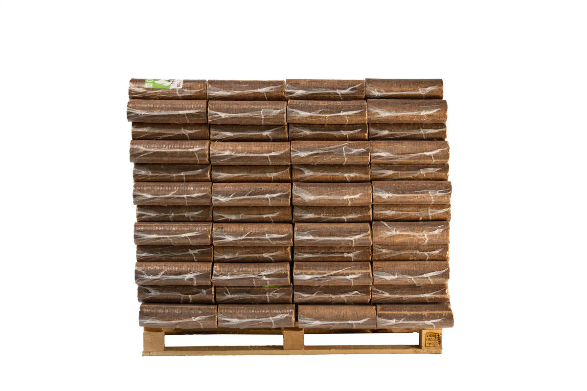 Exklusiv Buche Hartholzbriketts – Palette mit 960 kg