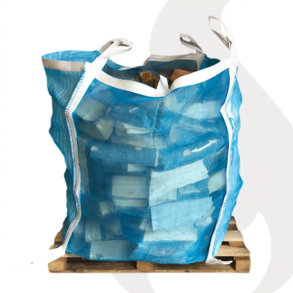 Brennholz Abschnitte 25–45 cm ofenfertig – Big Pack, 1,5 srm, ca. 500 kg