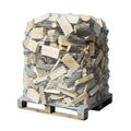 Buchen Brennholz 33 cm – auf Palette im Netz, ca. 1,6 srm / 1 rm, 500 kg