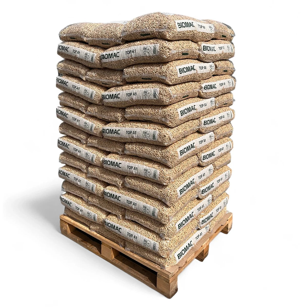 BIOMAC ENplus A1 Holzpellets – Palette 975 kg